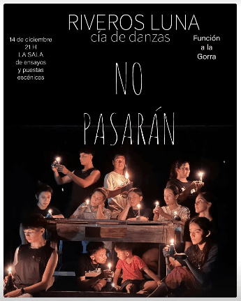 Teatro en San Juan: No Pasaran en LA SALA de ensayos y puestas escénicas el dom, 14 de diciembre
