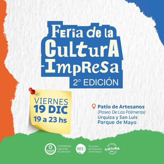 Ferias en San Juan: Feria de la Cultura Impresa 2º Edicion en Patio de los Artesanos el vie, 19 de diciembre