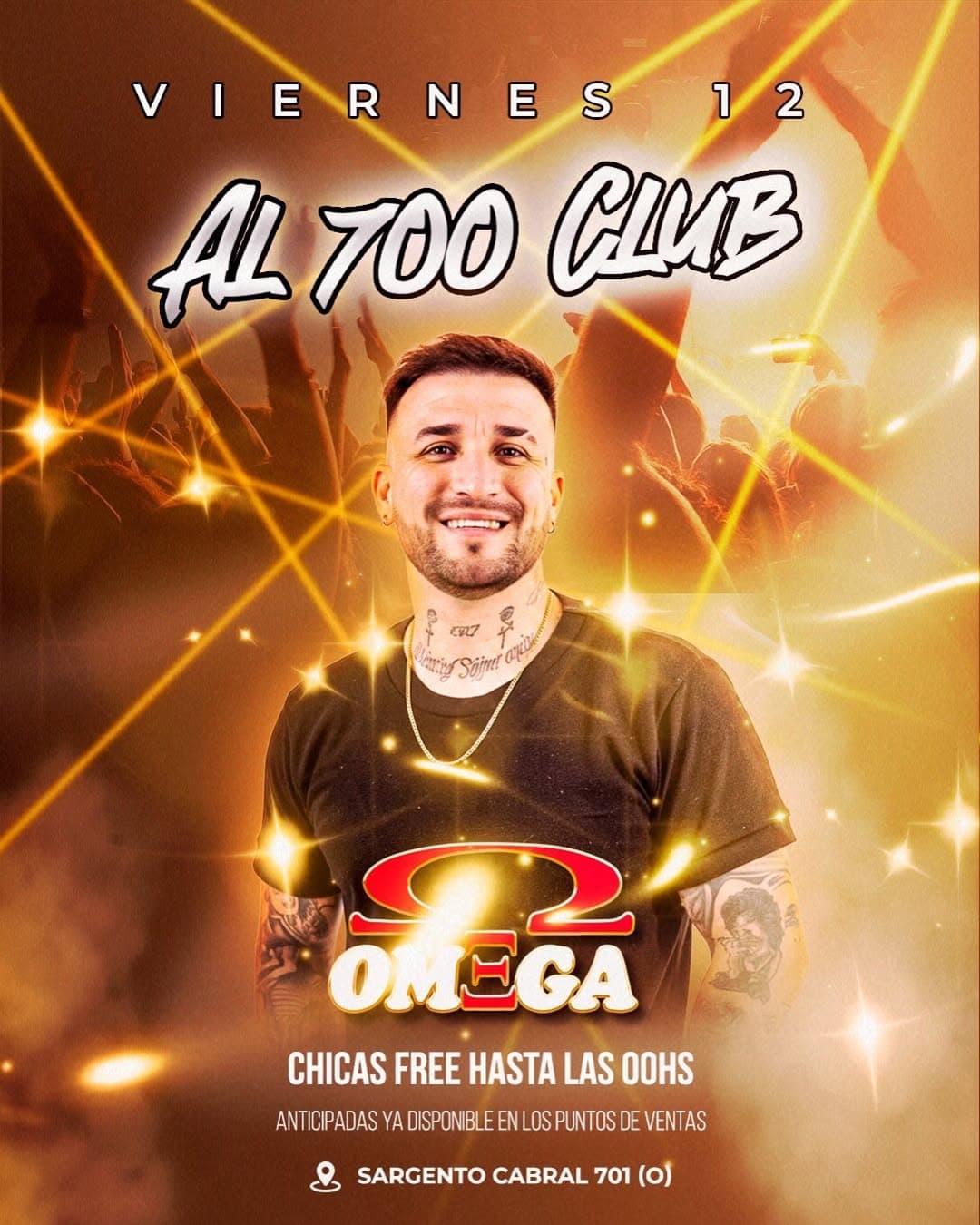 Música en San Juan: Omega en 700 club el vie, 12 de diciembre