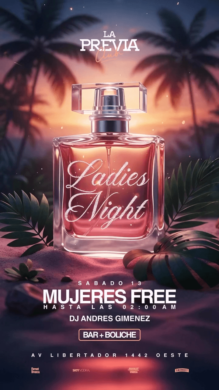 Bares en San Juan: Ladies Night en Av. Libertador Gral. San Martín 1442 el sáb, 13 de diciembre