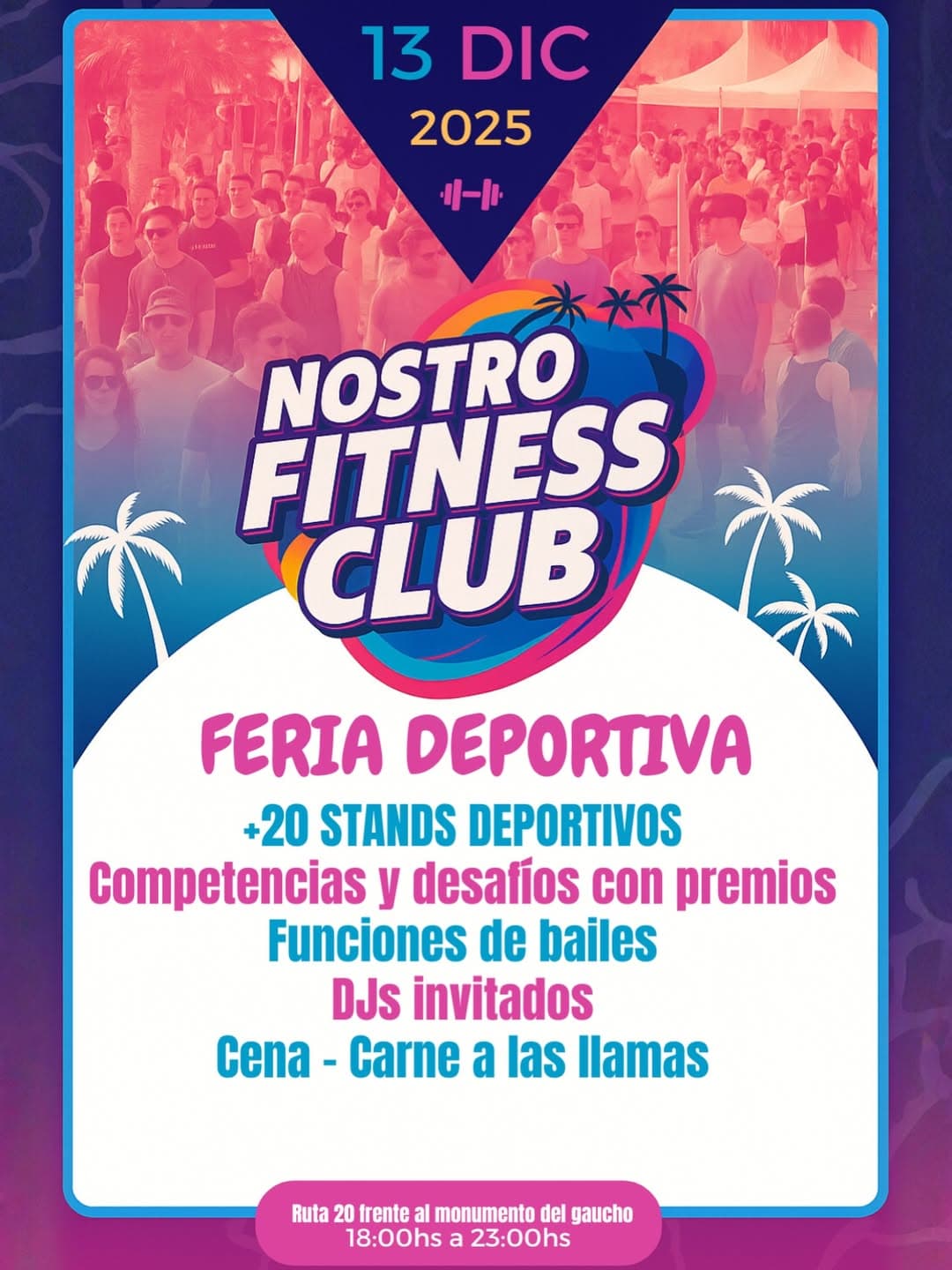 Ferias en San Juan: Nostro Fitness Club - Feria Deportiva en Nostro Club el sáb, 13 de diciembre