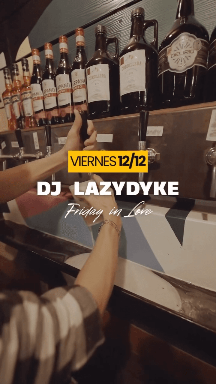 Bares en San Juan: Lazydyke Dj Set en Ancestral Cervecería el vie, 12 de diciembre