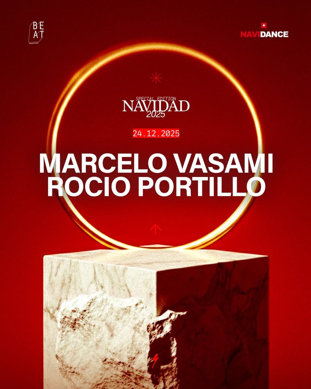 Fiestas en San Juan: Navidance - Marcelo Vasami & Rocio Portillo en San Juan el mié, 24 de diciembre