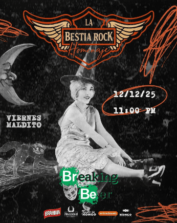 Música en San Juan: La Bestia Rock en Breaking Beer el vie, 12 de diciembre