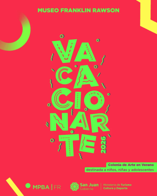 Otros en San Juan: Vacacionarte 2026 en Museo Provincial de Bellas Artes Franklin Rawson el lun, 2 de febrero