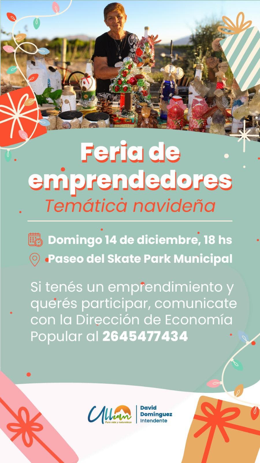 Feria de Emprendedores - Tematica Navideña