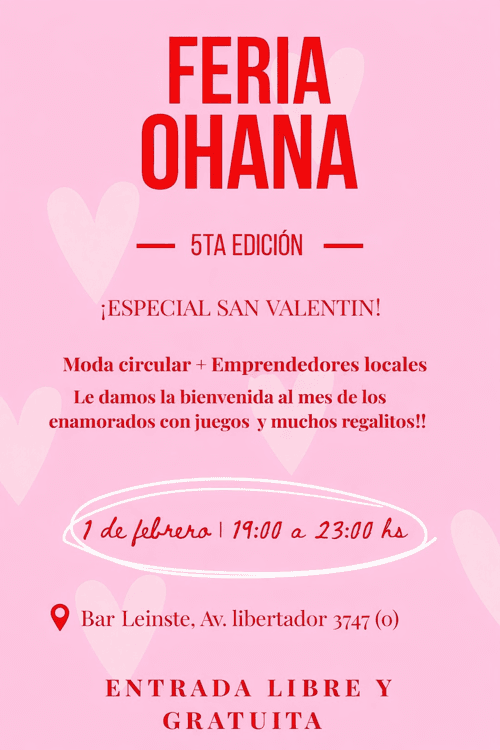 Ferias en San Juan: Feria Ohana en Leinster Bar Irlandés el dom, 1 de febrero