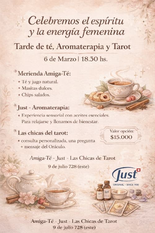 tarde de Té - Aromaterapia y Tarot - Evento en San Juan