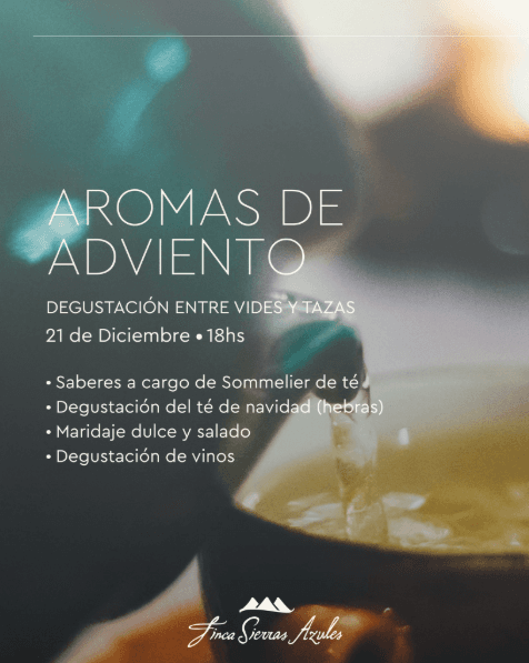 Aromas de Adviento - Degustacion entre Vides y Tazas