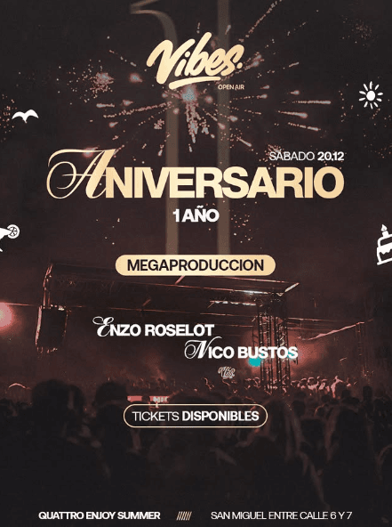 Aniversario 1 Año