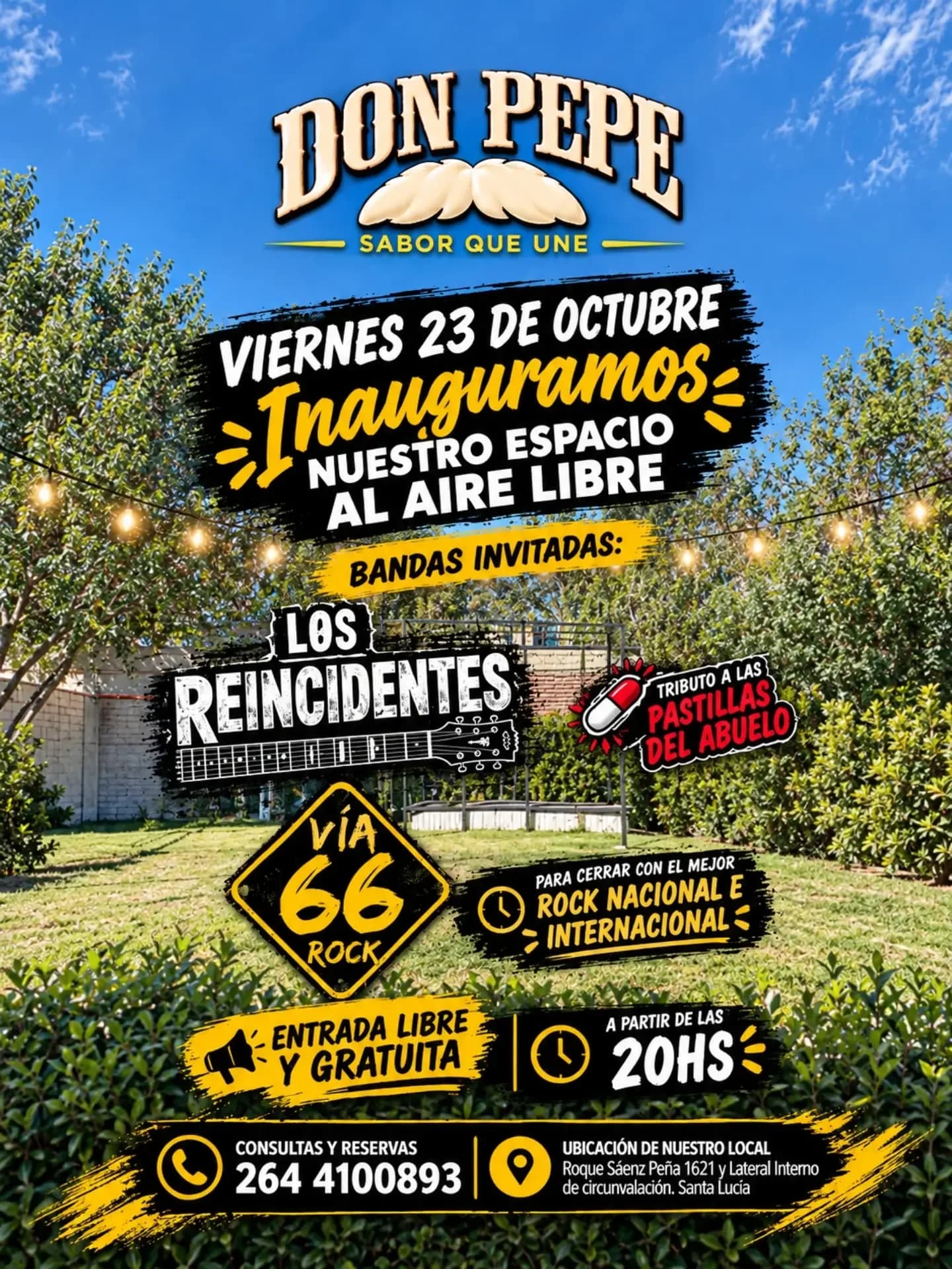 Inauguracion Espacio al Aire Libre — Música