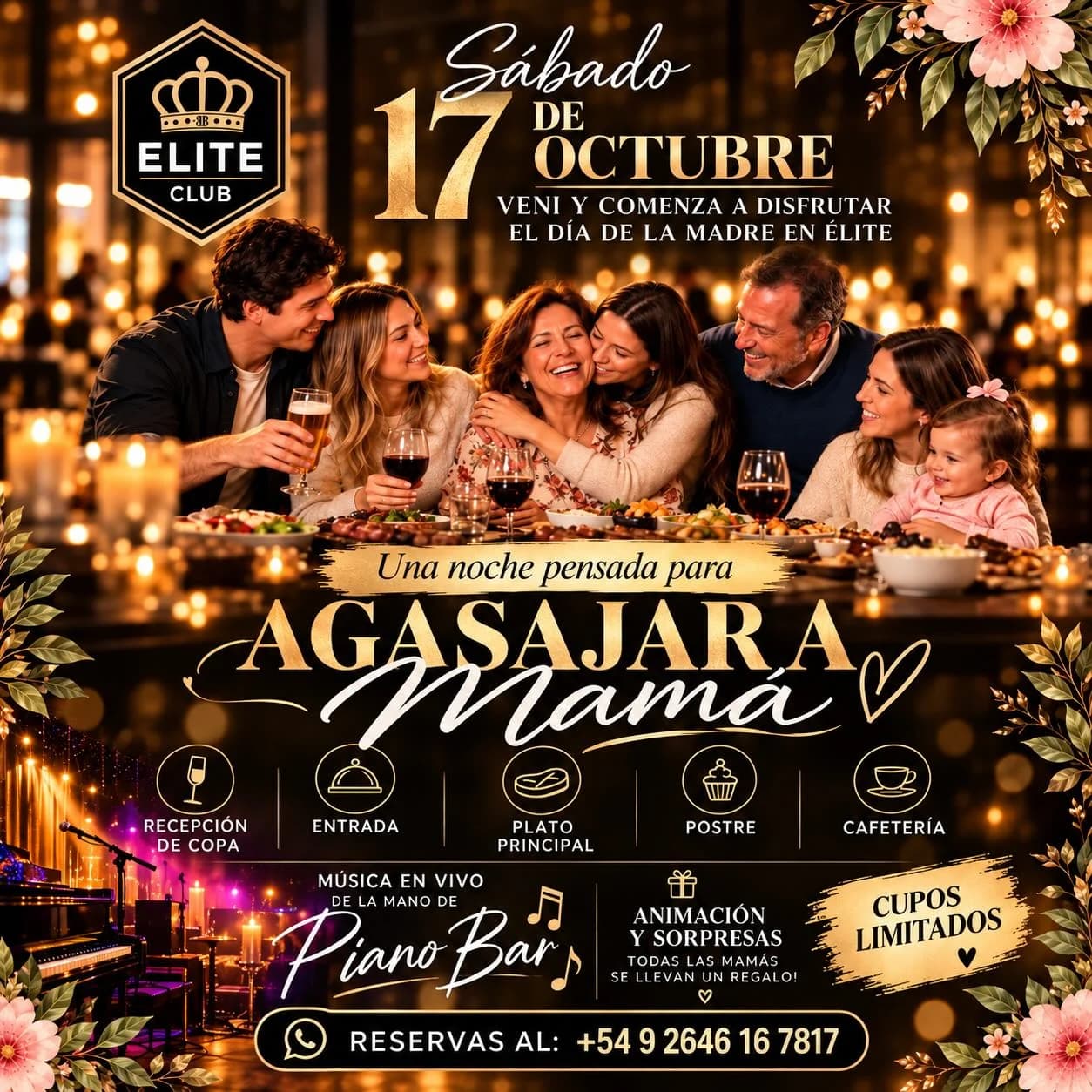 Agasajar a Mama - Piano Bar
