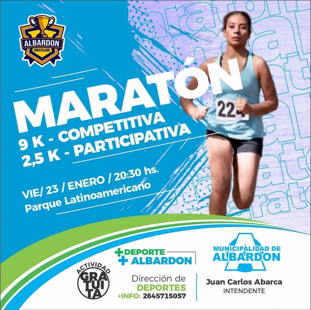 Albardon Aniversario - Maraton