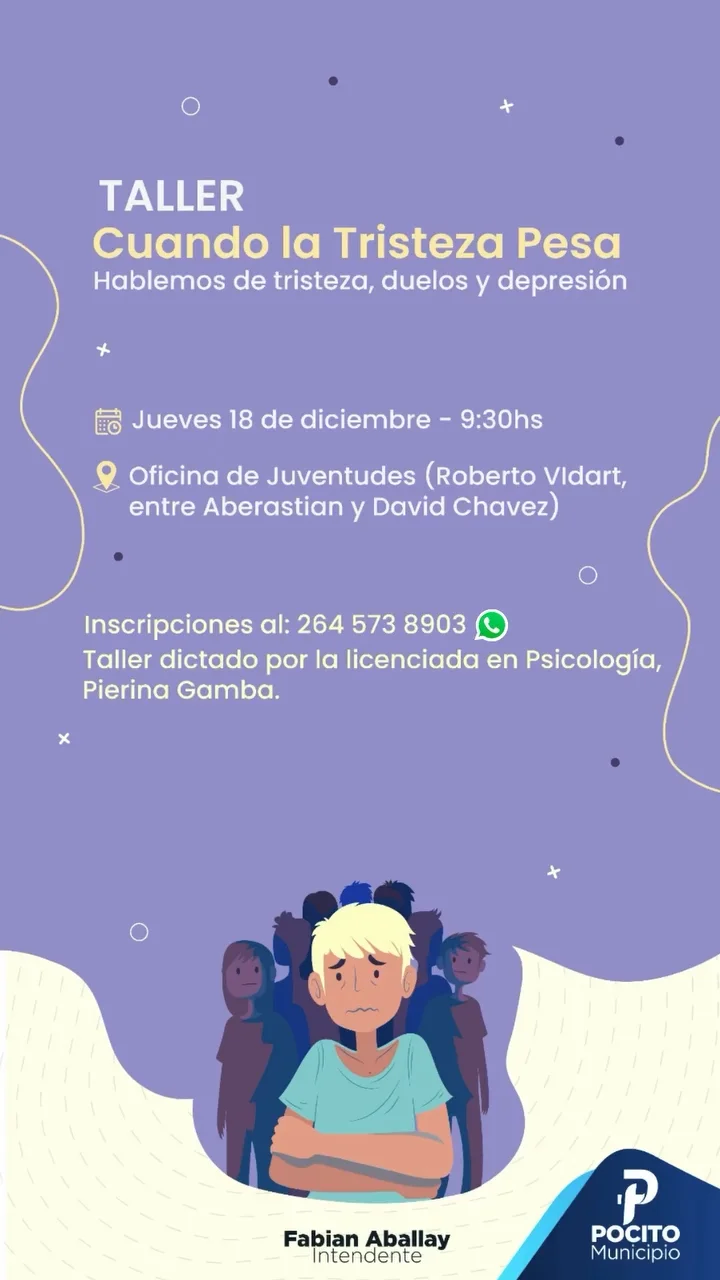 Taller Cuando la Tristeza Pesa