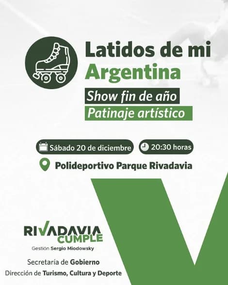 Latidos de mi Argentina - Show de Fin de Año Patinaje Artistico