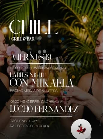 Ladies Night con Mikaela