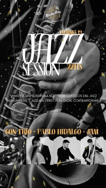 Jazz Session - Gon Trio | Pablo Hidalgo + Jam
