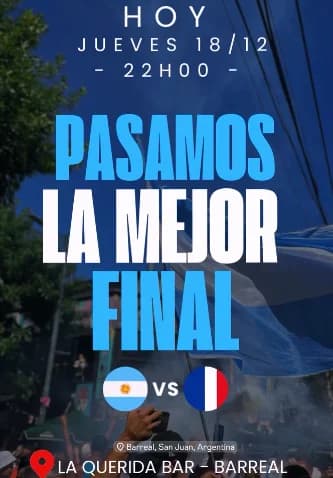Pasamos la Final del Mundial