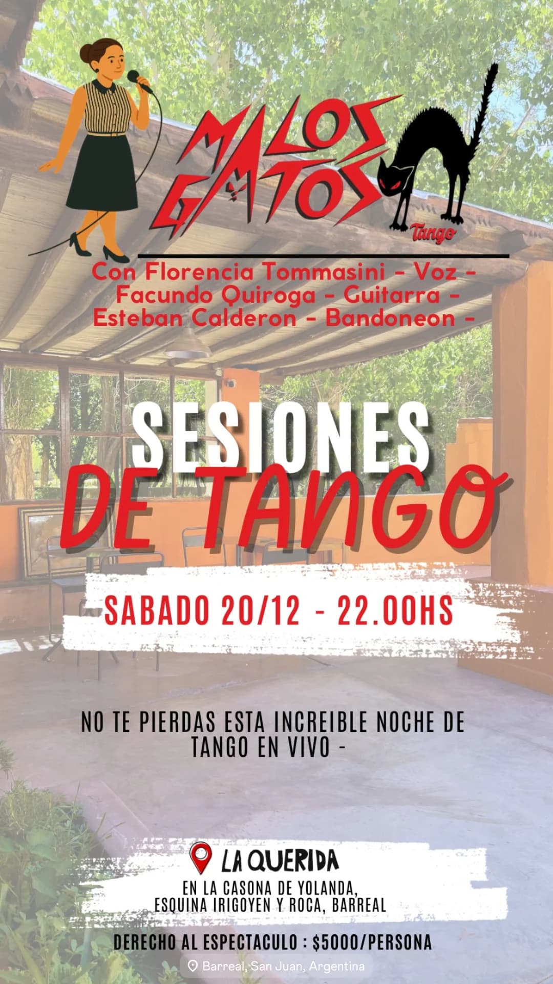 Sesiones de Tango