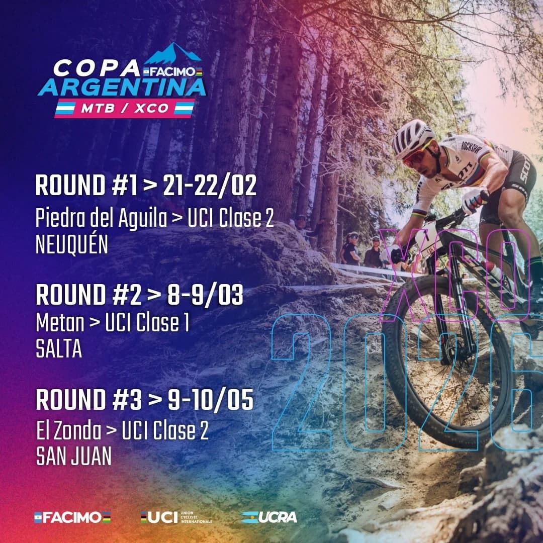 Copa Argentina UCI de XCO 2026 - Evento en San Juan