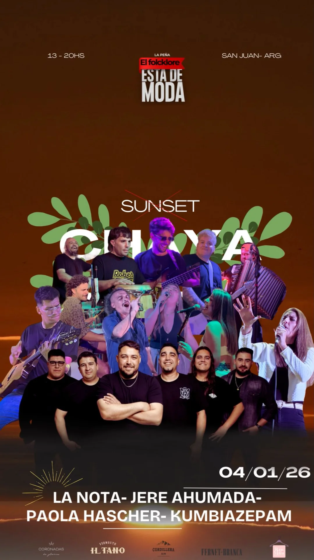 El Folclore esta de Moda - Sunset Chaya