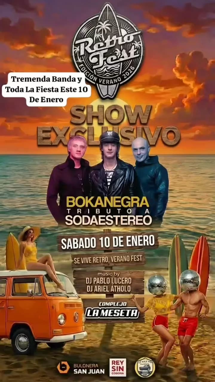 Boka Negra - Tributo a Soda Stereo