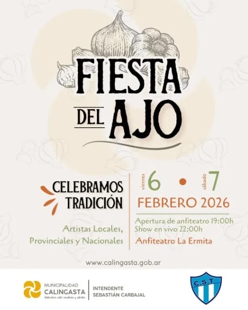 XXVII Fiesta Provincial del Ajo - Evento en San Juan