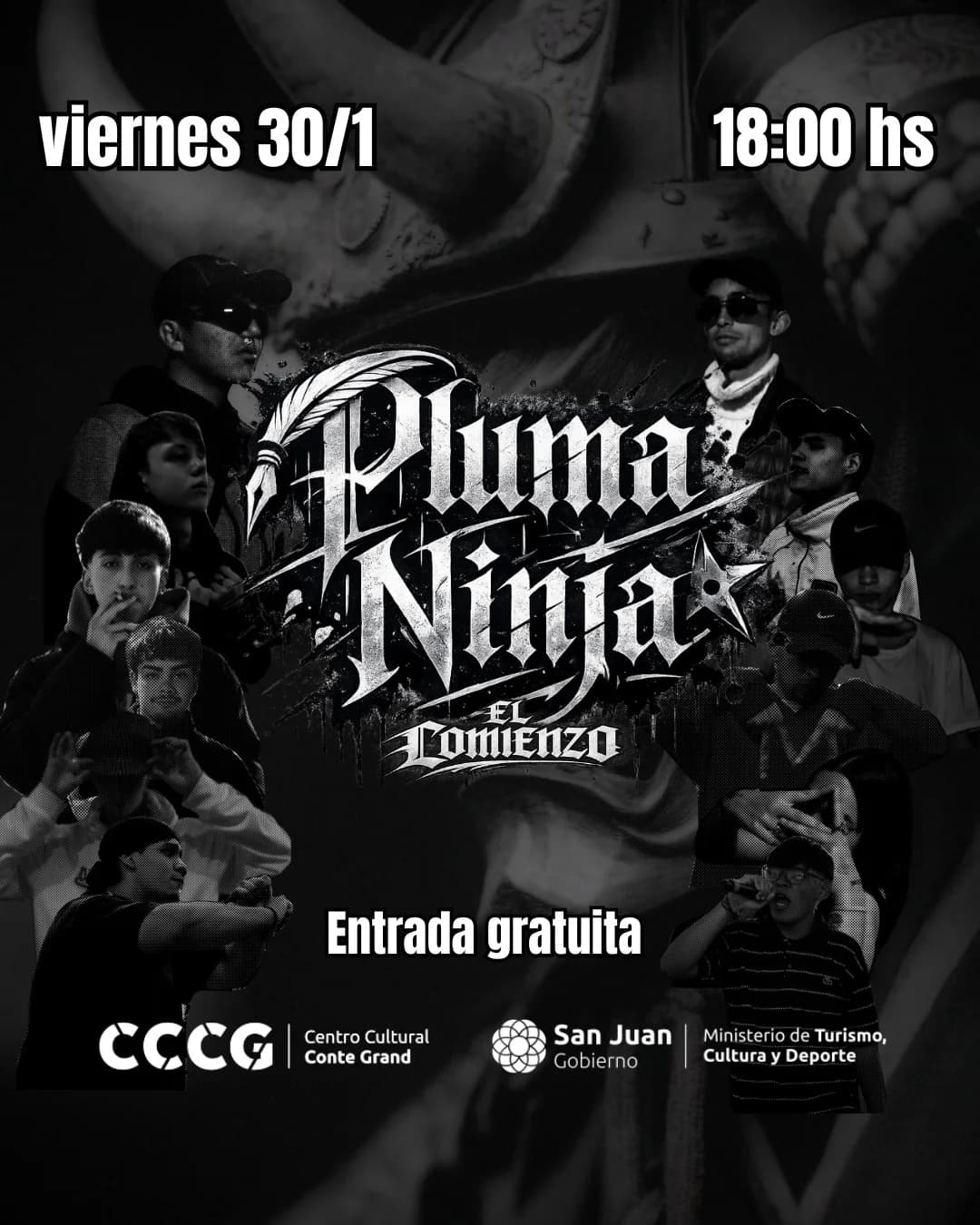 Pluma Ninja - El Comienzo - Evento en San Juan