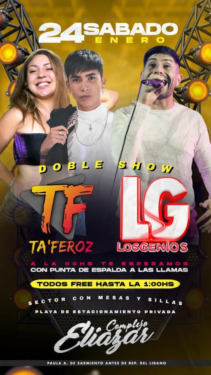 Ta´ Feroz & Los Genios - Evento en San Juan