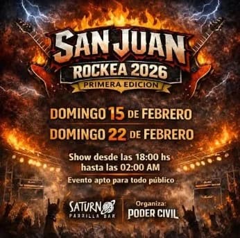 San Juan Rockea 2026 1º Edicion