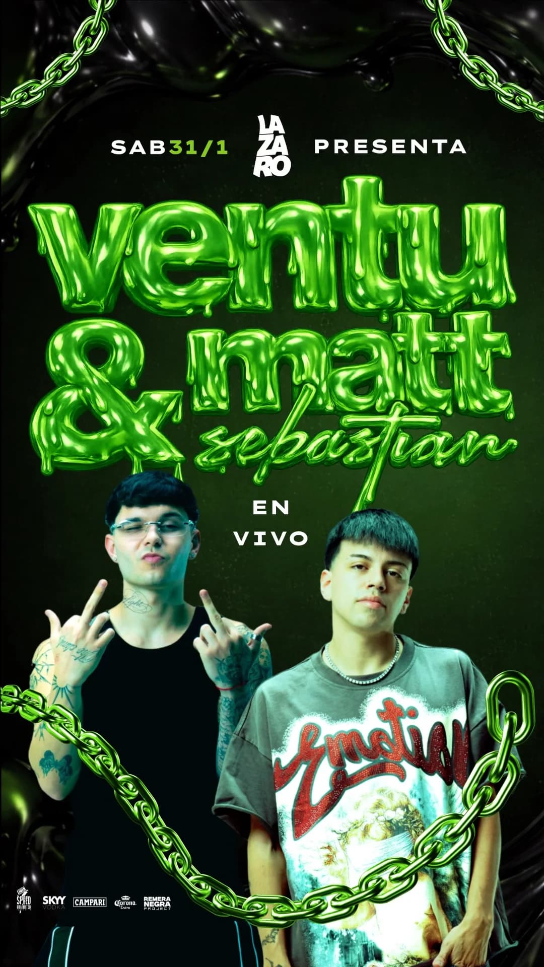 Ventu & Matt Sebastian - Evento en San Juan