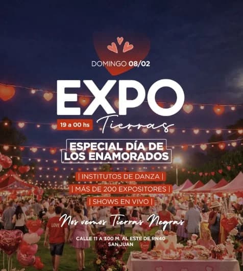 Expo Tierras - Especial Dia de los Enamorados - Evento en San Juan