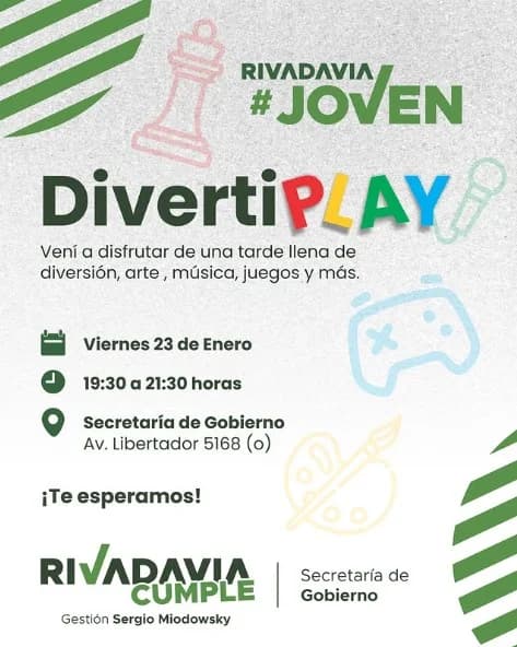 Rivadavia Joven - Divertiplay