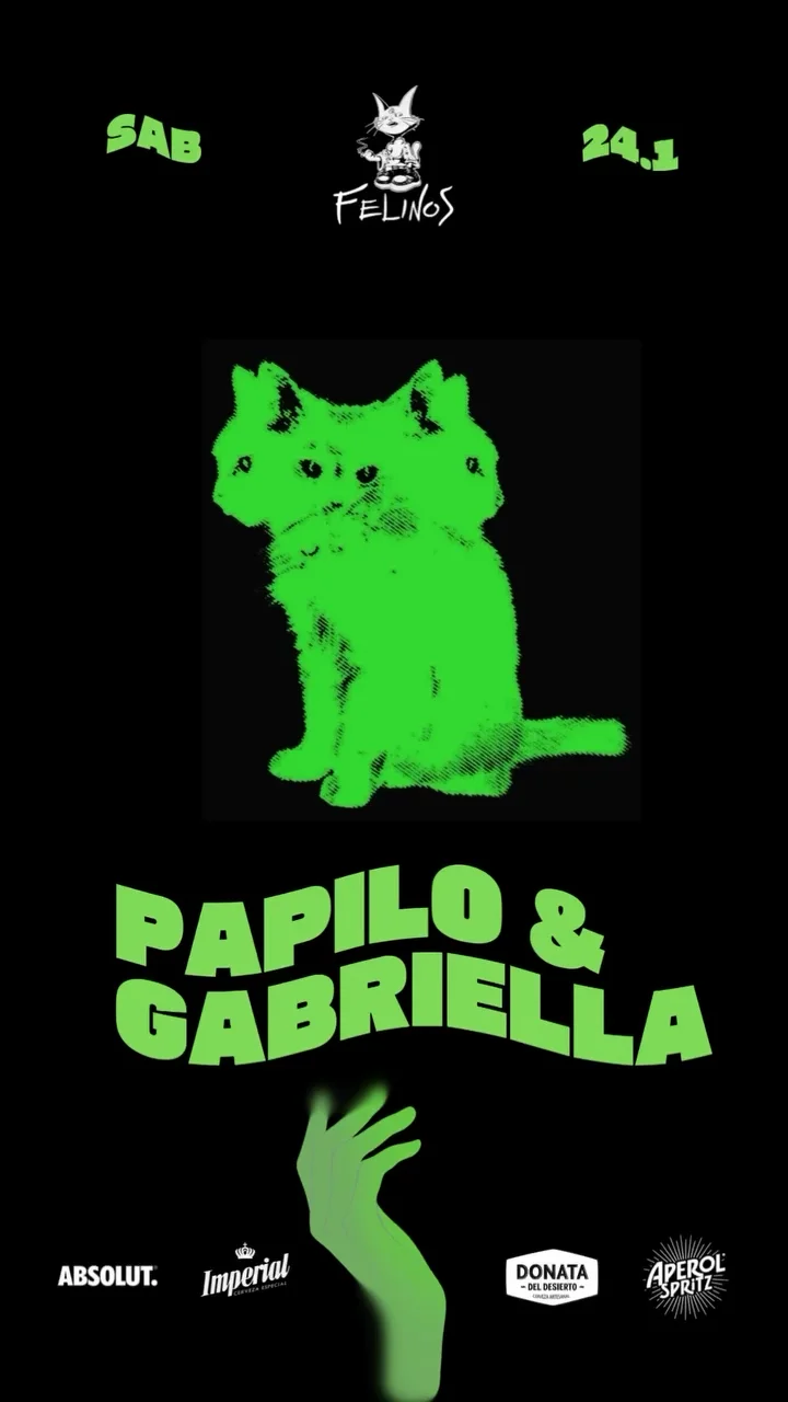 Papilo Dj Set & Gabriella Dj Set - Evento en San Juan