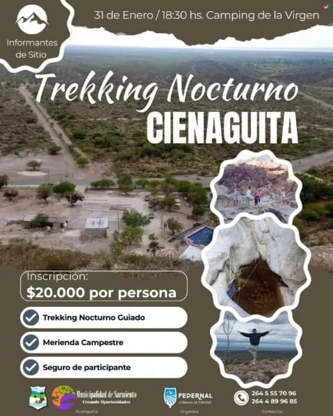 Trekking Nocturno Cienaguita - Evento en San Juan