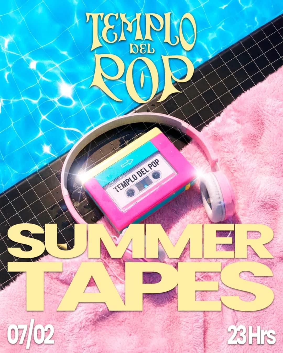 Fiestas en San Juan: Templo del Pop - Summer Tapes en La Dominga el sáb, 7 de febrero