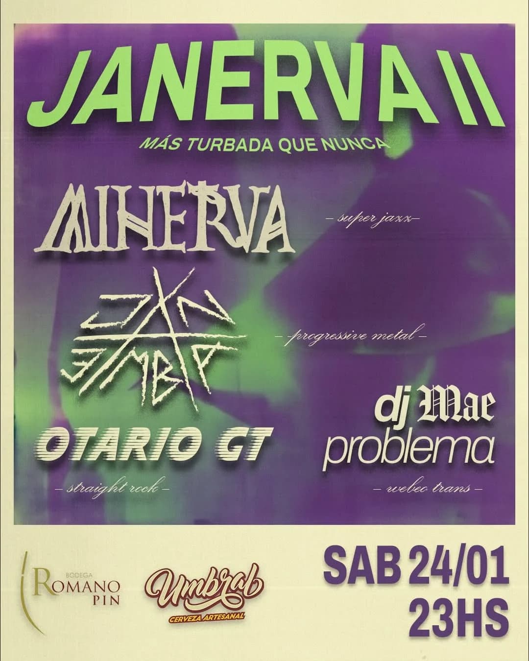 Janerva II - Mas Turbada que Nunca - Evento en San Juan