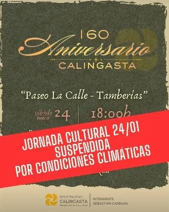 Suspendido > 160° Aniversario Calingasta