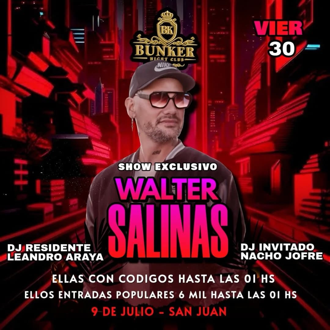Walter Salinas - Evento en San Juan