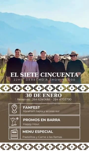 El Siete Cincuenta - Evento en San Juan