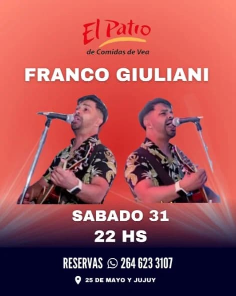 Franco Giuliani - Evento en San Juan