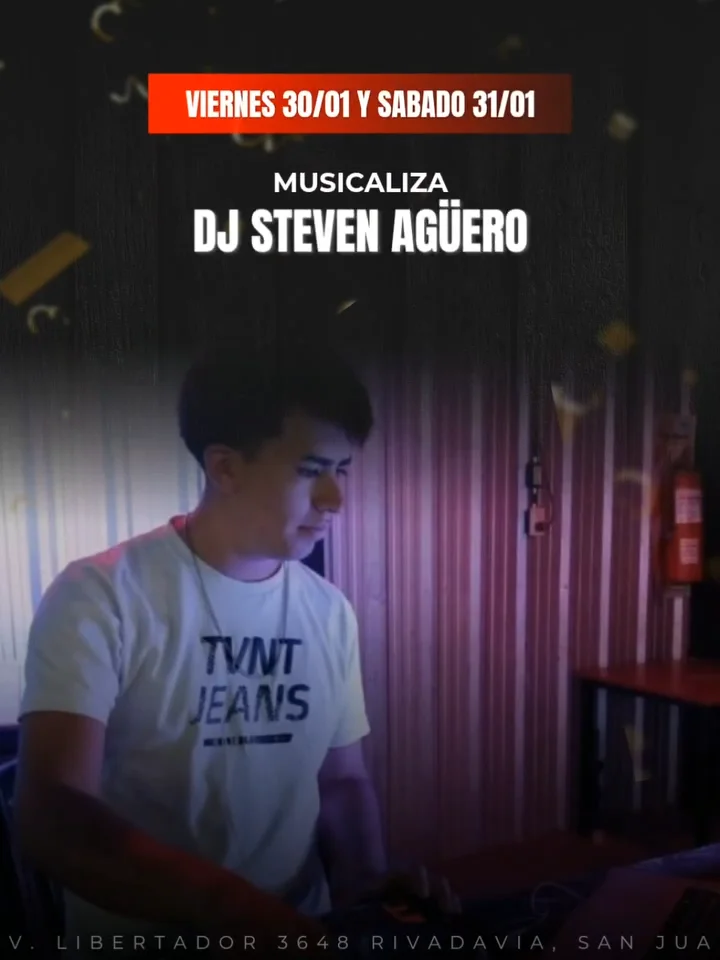 Steven Aguero Dj Set - Evento en San Juan
