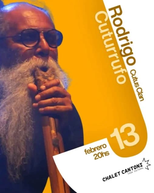 Música en San Juan: 5º Edicion Festival de Jazz - Rodrigo Cuturrufo en Chalet Cantoni · Casa Cultural el vie, 13 de febrero