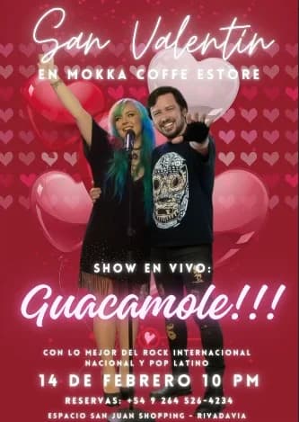 Guacamole - Evento en San Juan