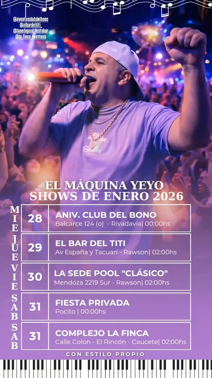 Aniversario Club del Bono - El Yeyo
