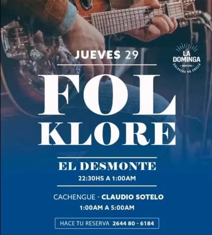 El Desmonte - Evento en San Juan