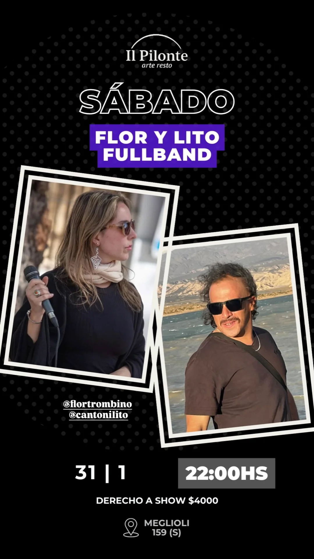 Flor & Lito Full Band - Evento en San Juan