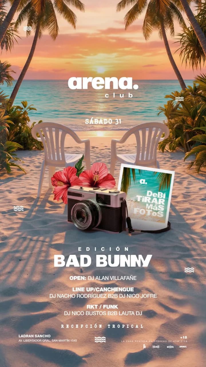 Debi Tirar mas Fotos - Especial Bad Bunny - Evento en San Juan