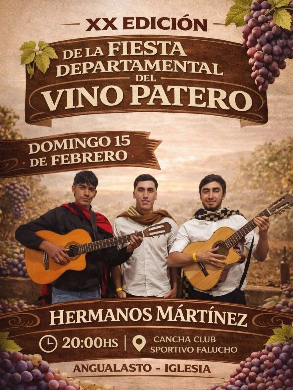 XX Fiesta del Vino Patero - Evento en San Juan