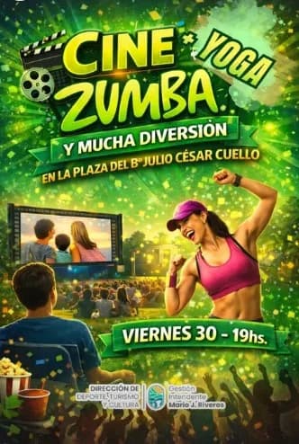 Cine + Yoga + Zumba - Evento en San Juan